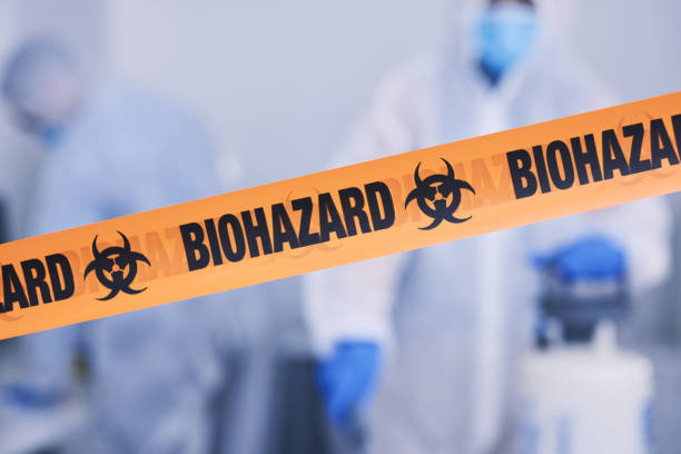 Professional Blood Cleanup technician working in Monroe, SD